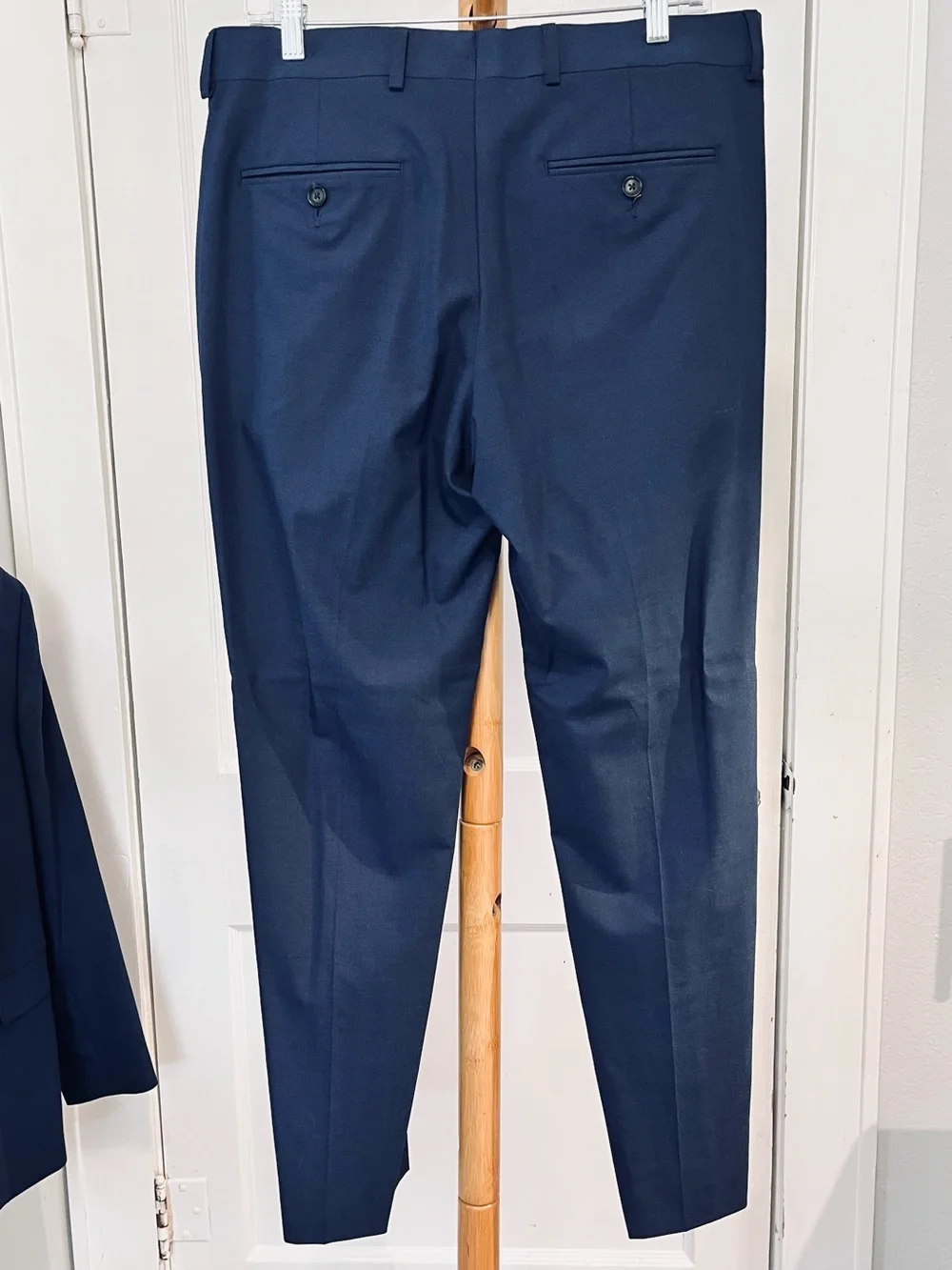 J. Ferrar Navy Blue Two-Piece Suit See Messurements
